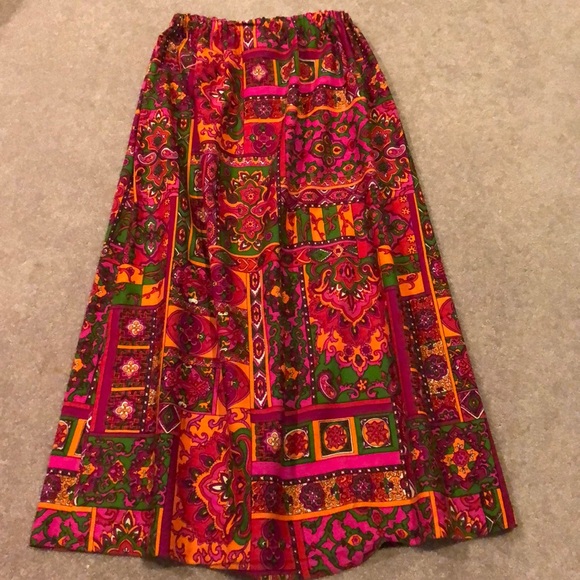Vintage Dresses & Skirts - 1960-70’s Susie Q of California maxi skirt